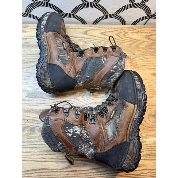 Rocky Gore-Tex Camo Brown Leather 1000g Thinsulate Winter Boots Men\'s Size‎ 8.5 main image 7